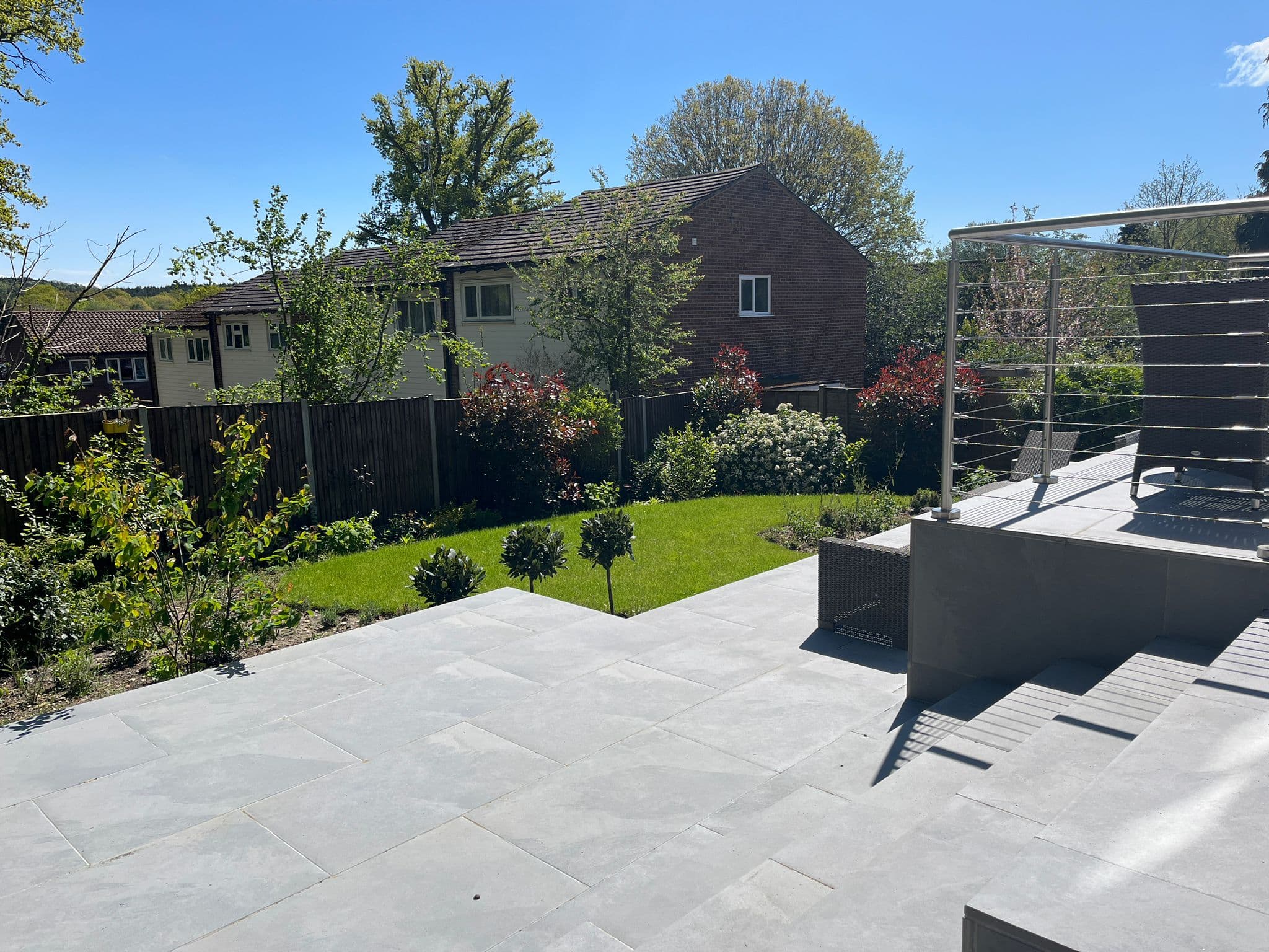 Sandhurst, Berkshire garden design project